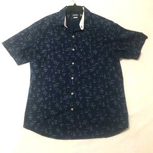 2 Van Heusen Men's Shirts Short Sleeve Size XL